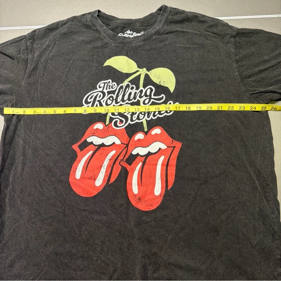 The Rolling Stone Women's XXL Crewneck Graphic Cotton Short Sleeve Tee Grey - Picture 7 of 8